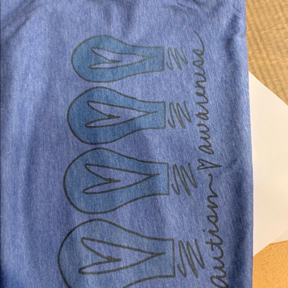 Tshirt seconds the color and placement does not meet standard